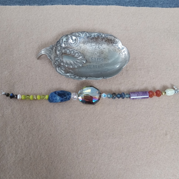 Hand Crafted Jewelry - Trinket Dish & Bracelet